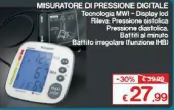 Kooper Misuratore di Pressione Digitale