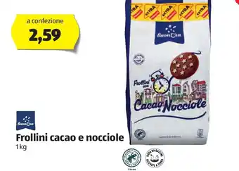BuonOra Frollini cacao e nocciole 1 kg