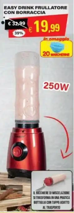 Satur Easy Drink Frullatore con Borraccia 250w offerta