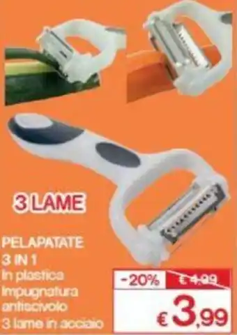 Pelapatate 3 in 1 3 Lame