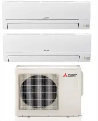 Euronics Mitsubishi electric - kit dual mxz-2pha40/msz-hr35vf-e1/msz-hr25vf-e1 offerta