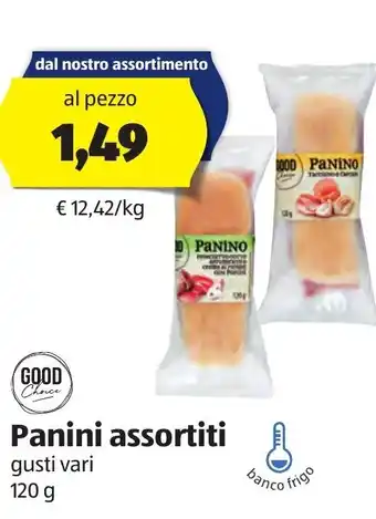 Good Choice Panini assortiti 120 g