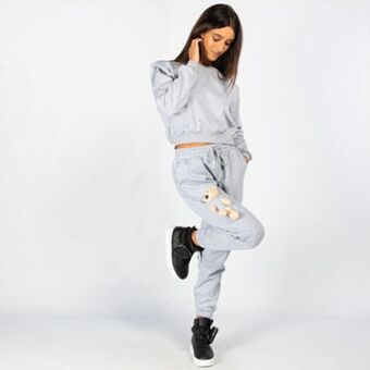 Bachata sport - pantalone felpa con orsetto