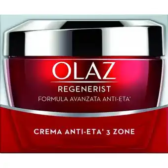 La Saponeria Olaz regenerist 3 zone anti age crema rassodante giorno 50ml offerta