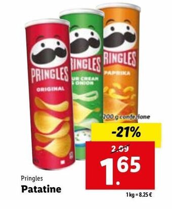 Lidl Patatine offerta