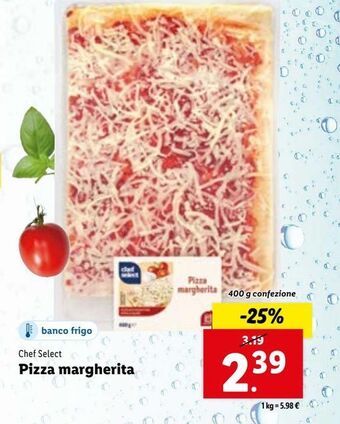 Lidl Pizza margherita offerta