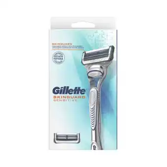 La Saponeria Gillette rasoio skinguard standard sensitive sistema 2 up offerta