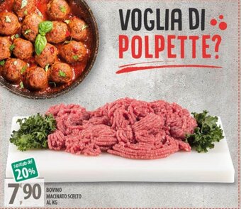Sisa Bovino Macinato Scelto al kg offerta