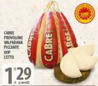 Sisa Cabre Provolone Valpadana Piccante Dop l'etto offerta