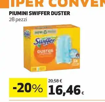 Ipercoop Piumino per spolverare swiffer offerta
