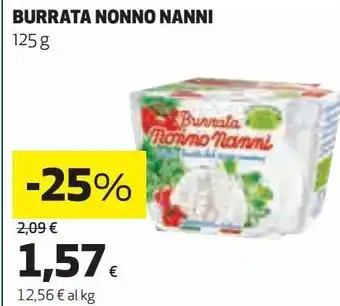 Coop Burrata nonno nanni offerta