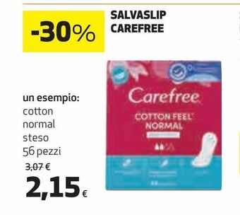 Ipercoop Salvaslip carefree offerta