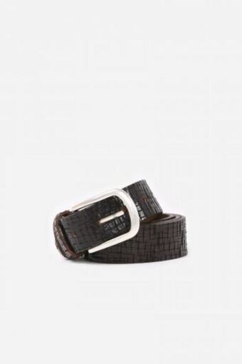 Sonny Bono Cintura in pelle effetto used moro offerta