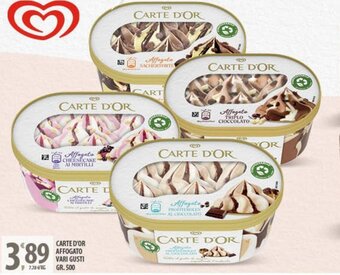 Carte d'Or Affogato vari gusti 500 gr