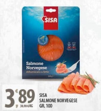 Sisa Sisa Salmone Norvegese 100 gr offerta