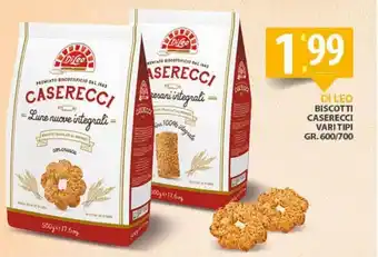 Sisa Di Leo Biscotti Caserecci vari tipi 600/700 gr offerta