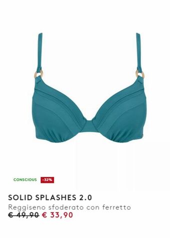 Reggiseno sfoderato con ferretto