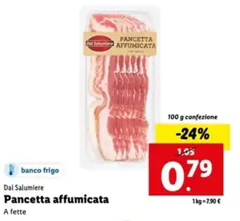 Dal Salumiere Pancetta affumicata 100 g