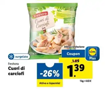 Freshona Cuori di carciofi 300 g