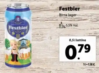 Italmark Festbier Birra lager 0,5 l offerta