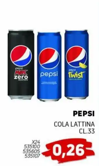 Pepsi Cola lattina 33 cl