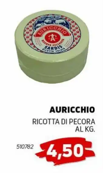 Auricchio Ricotta di pecora al kg.