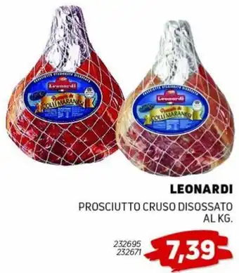 Leonardi Prosciutto cruso disossato