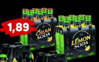 Lemon soda/ Oran soda
