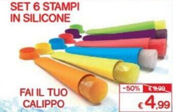 Satur Set 6 Stampi in Silicone offerta