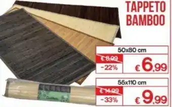 Satur Tappeto Bamboo 50x80cm offerta