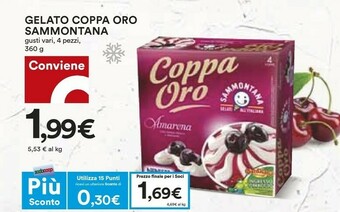 Coop Sammontana Gelato offerta