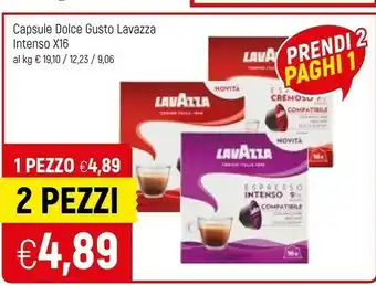 Lavazza Espresso Intenso Capsule Caffè 16 Pezzo(i)
