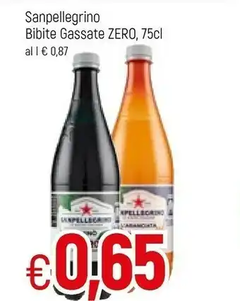 Famila San Pellegrino Bibite Gassate Zero offerta