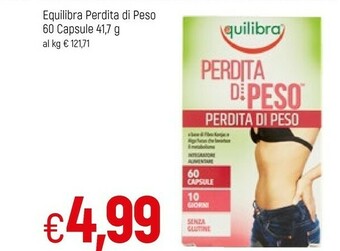 Famila Equilibra Perdita Di Peso 60 Capsule offerta