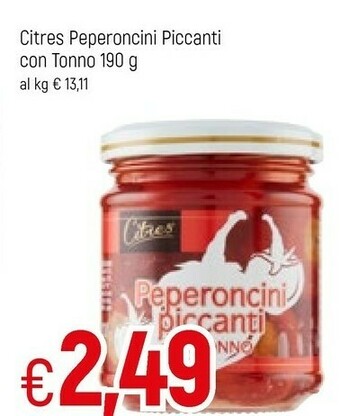 Famila Citres Peperoncini Piccanti Con Tonno offerta