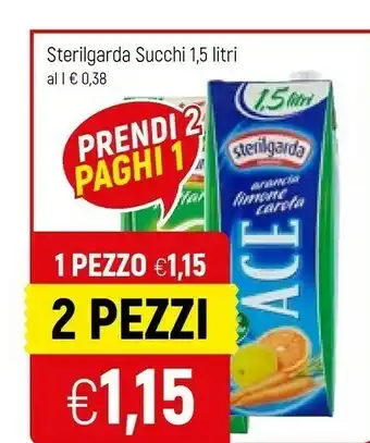 Famila Sterilgarda Succo All'Arancia Rossa 1500 G(ml) offerta