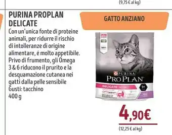 Il Gigante Purina Proplan Delicate Con Un'unica Fonte Di Proteine Animali offerta