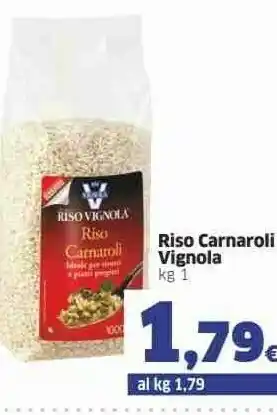 Sigma Vignola Riso Carnaroli 1 Kg offerta