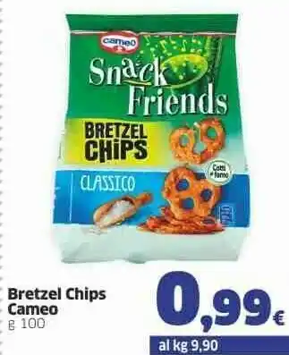 Sigma Cameo Bretzel Chips 100 G offerta