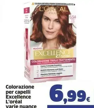Sigma L'Oreal Colarazione Per Capelli Excellence offerta