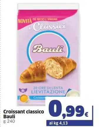 Sigma Bauli Croissant Classico 240 G offerta
