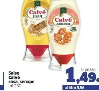 Sigma Calvè Salsa Rosa 250 G(ml) offerta