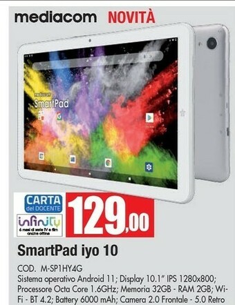 Vobis Mediacom Tablet mediacom offerta