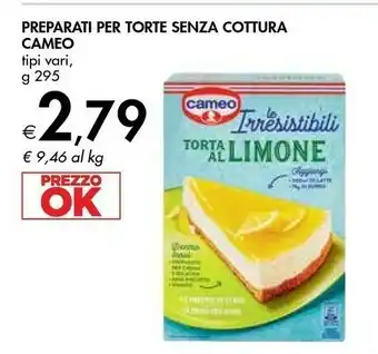 Cameo Torta Al Limone 295 G(ml)