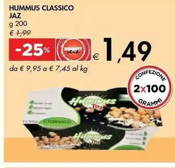 Bennet Jaz - Hummus 200 G(ml) offerta