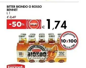 Bennet Bitter Biondo O Rosso