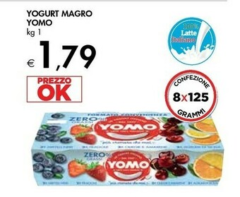 Bennet Yomo Yogurt Magro Frutta 1000 G(ml) offerta
