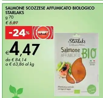 Bennet Starlaks Salmone Scozzese Affumicato offerta