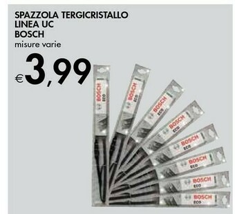 Bennet Bosch Spazzola Tergicristallo Linea UC offerta
