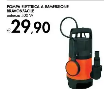 Pompa Elettrica A Immersione Bravo&facile